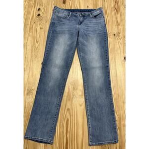 Calvin Klein Jeans Womens Adult Size 30x32 Blue Straight Denim Cotton